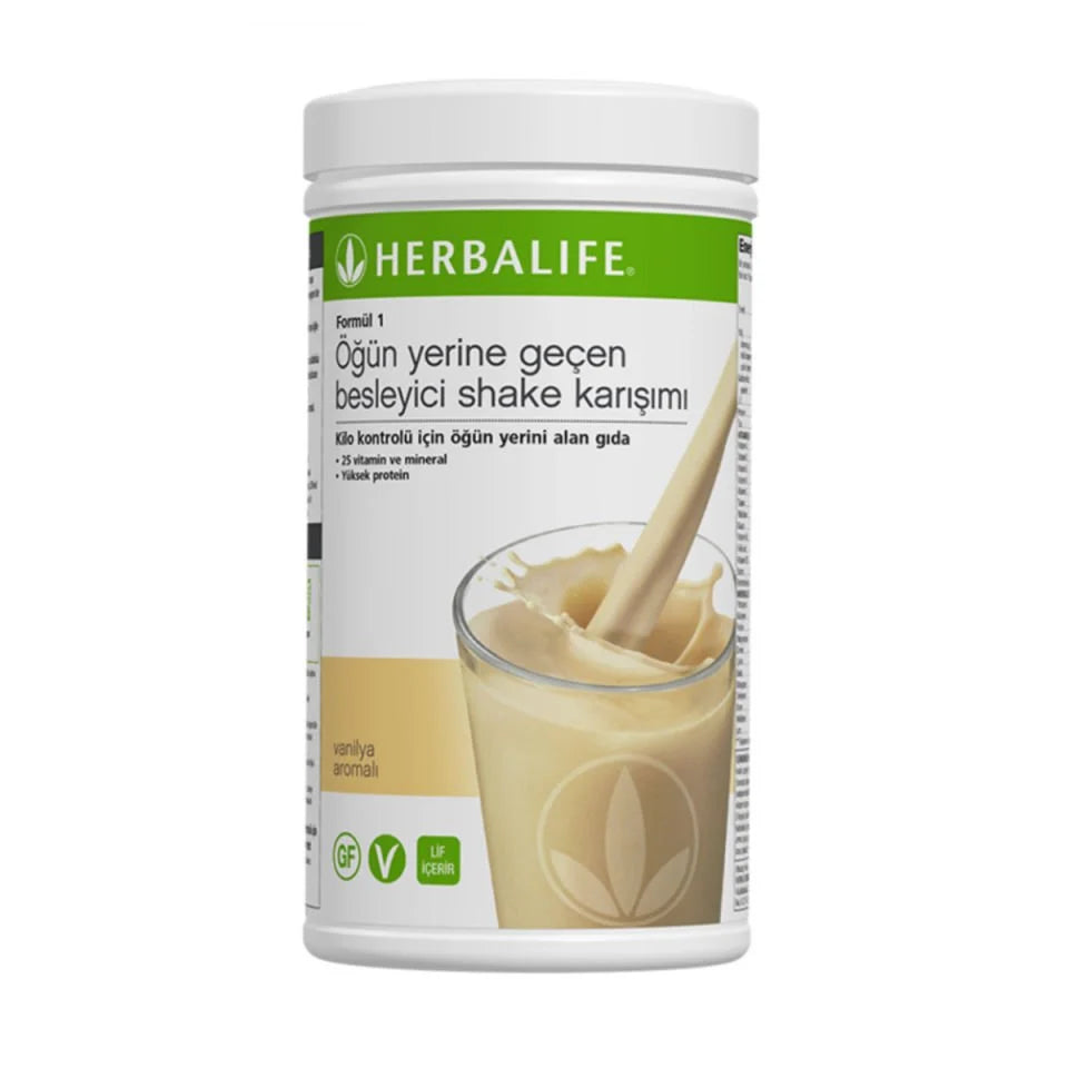 Formül 1 Herbalife Vanilyalı Shake 500 gr