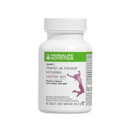 Formül 2 Herbalife Vitamin ve Mineral Kompleks Kadınlar İçin