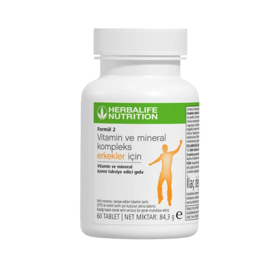 Formül 2 Herbalife Vitamin ve Mineral Kompleks Erkekler İçin